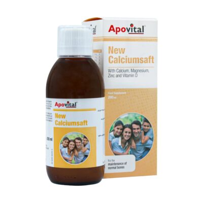 شربت کلسیم سافت آپوویتال 200 میلی لیتر