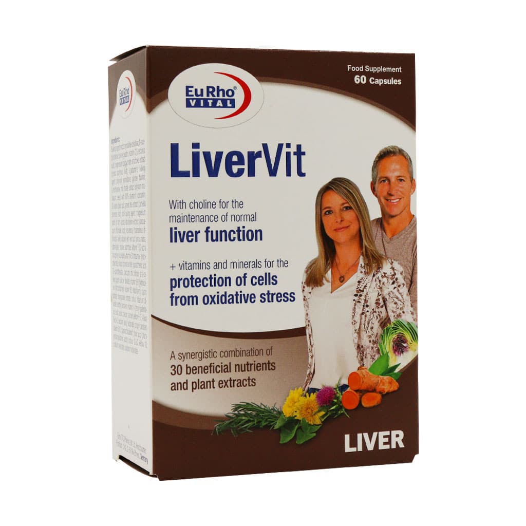 Eurhovital-Livervit کپسول لیور ویت یوروویتال - 60 عددی - Image 1