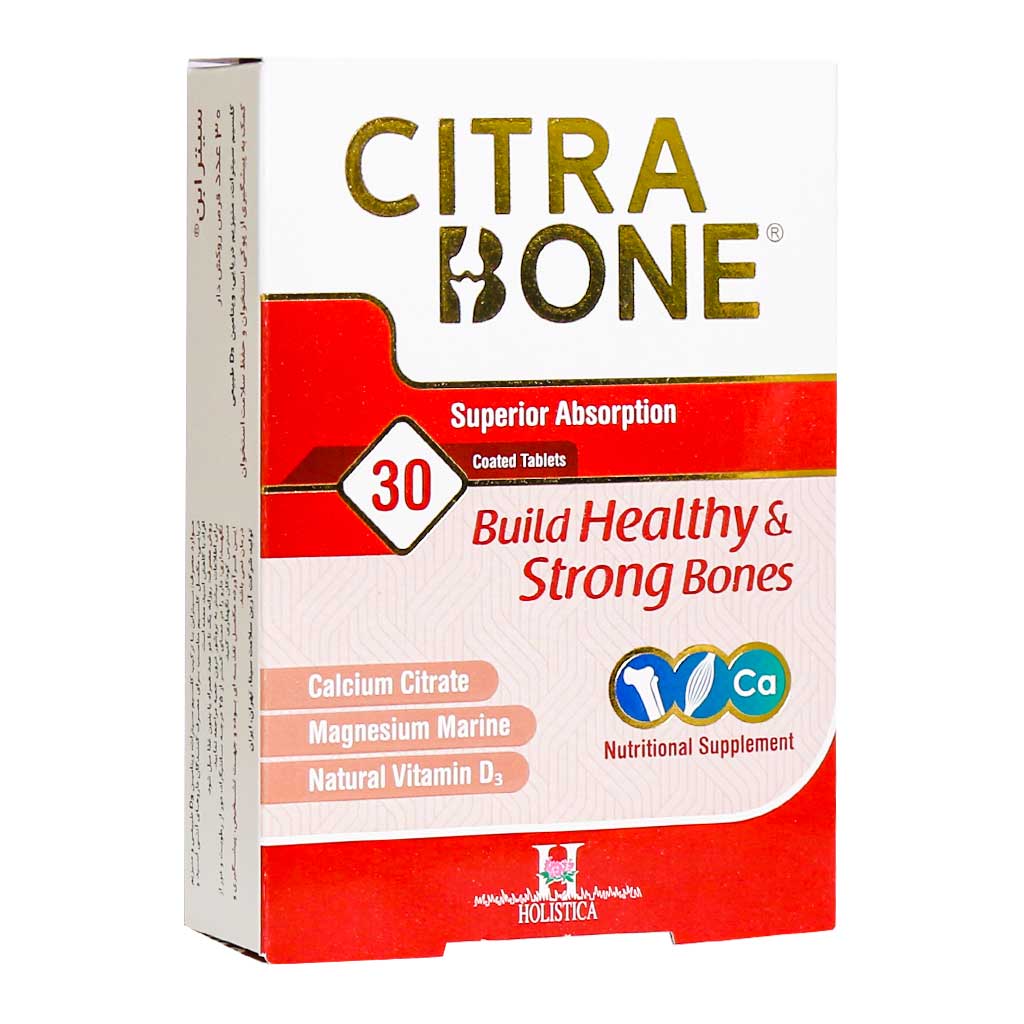 Holistica-Citrabone قرص روکش دار سیترابن هولیستیکا - 30 عددی - Image 1
