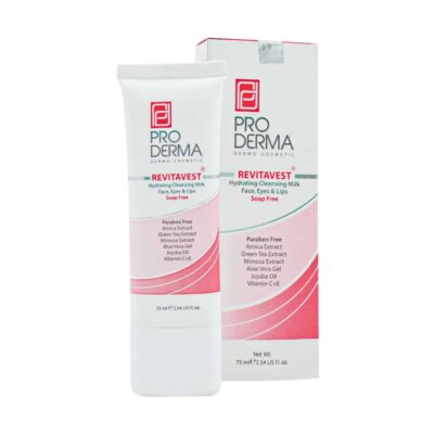 لوسیون پاک کننده آرایش پرودرما 75 میلی لیتر