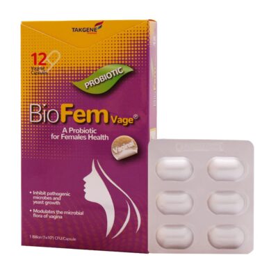 کپسول واژینال بایو فم واژ تک ژن فارما - 12 عدد