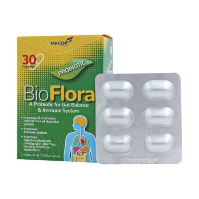 کپسول بایو فلورا تک ژن فارما - 30 عددی