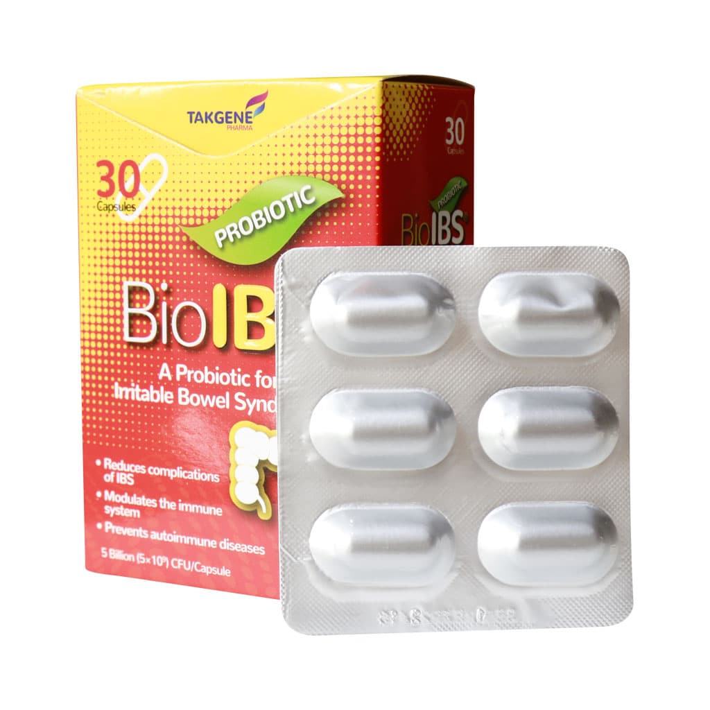 Takgene-Pharma-Bio-IBS کپسول بایو آی بی اس تک ژن فارما - 30 عددی - Image 1