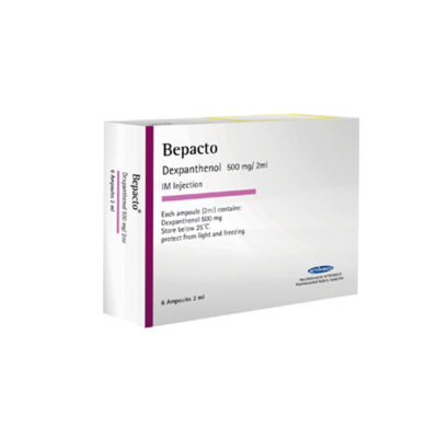آمپول دکسپانتنول 500 میلی‌گرم (بپاکتو بپانتین) اکتوورکو 6 عددی